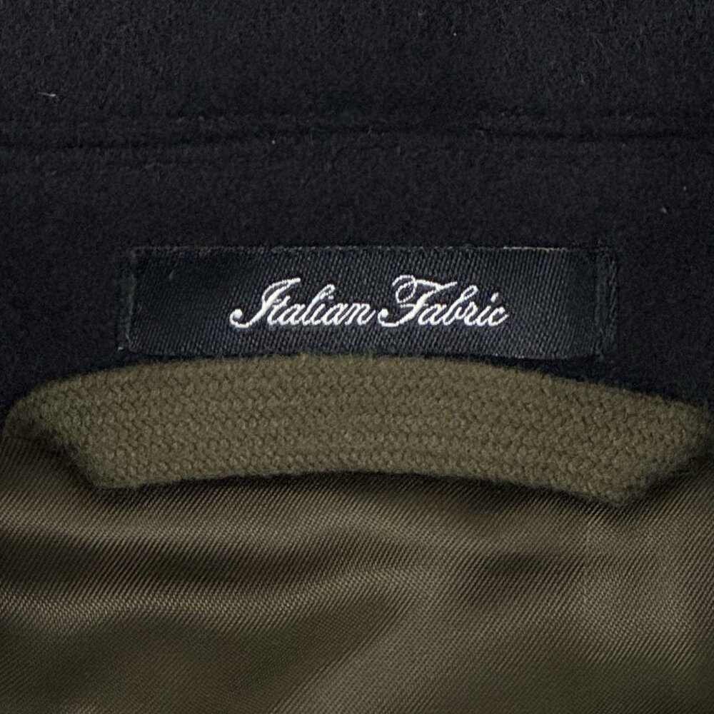 Todd Snyder Italian Wool Cashmere Cafe Jacket Men's XL Black Quiet Luxury $698 - Picture 6 of 14